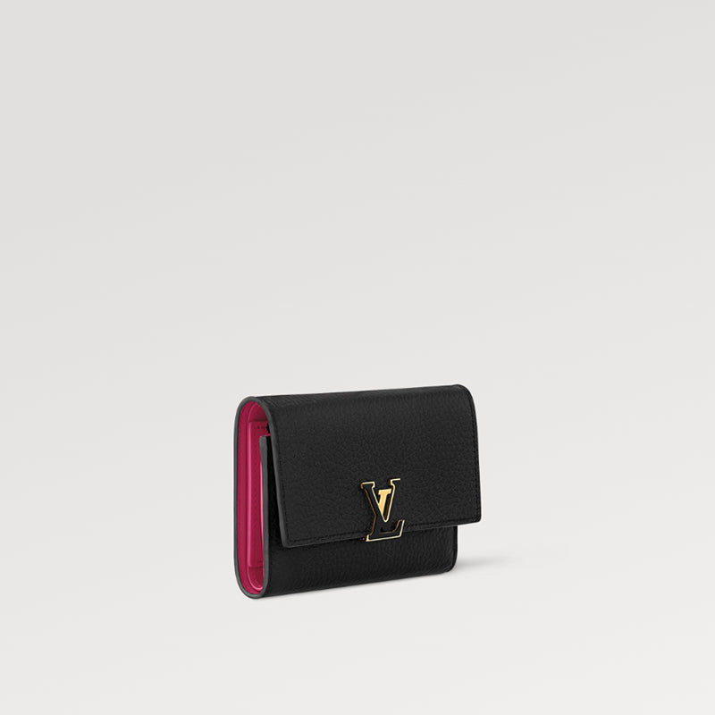 LV ポルトフォイユ･カプシーヌ コンパクト  Ref:M62157