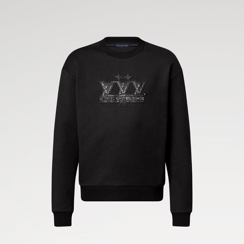 LV エンべリッシュド シグネチャーパッチ スウェットシャツ