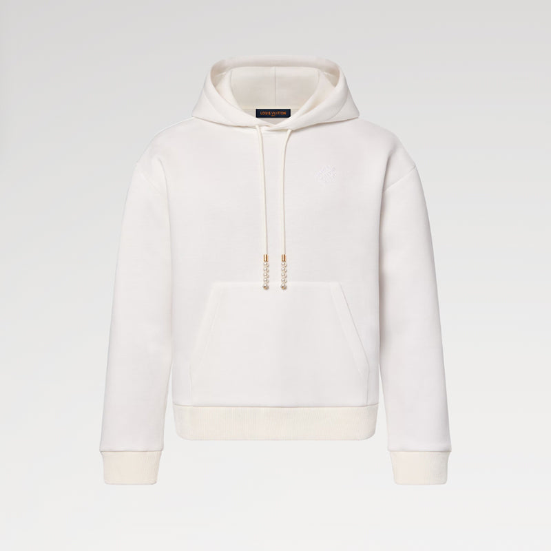 LV エンブロイダードジャージーフーディ
