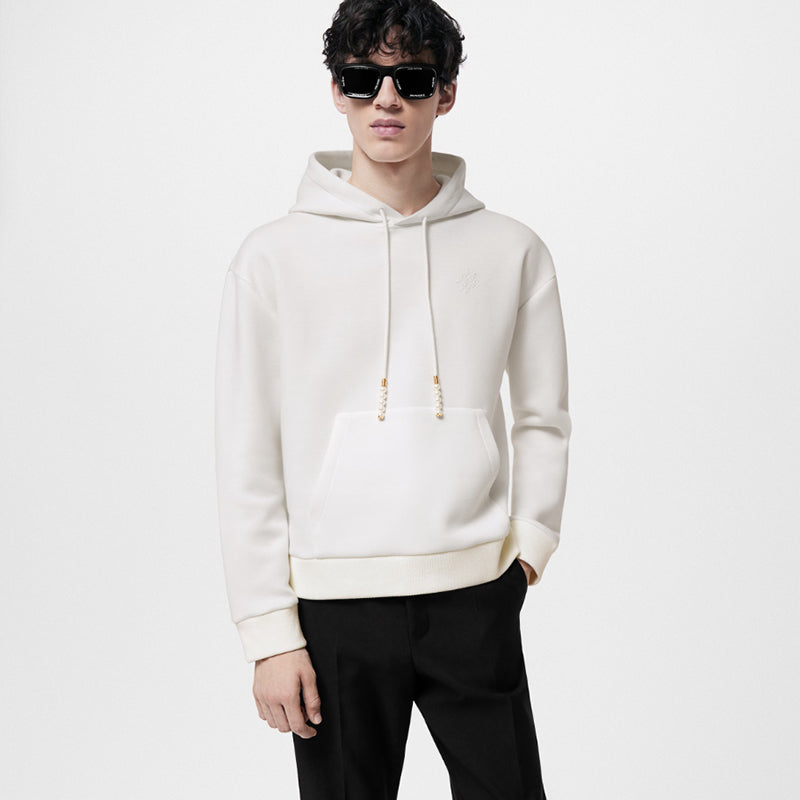 LV エンブロイダードジャージーフーディ