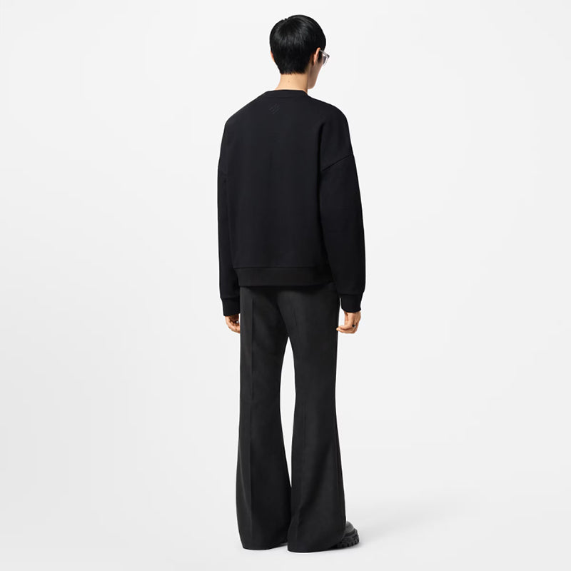 LV コットンクルーネックセーター