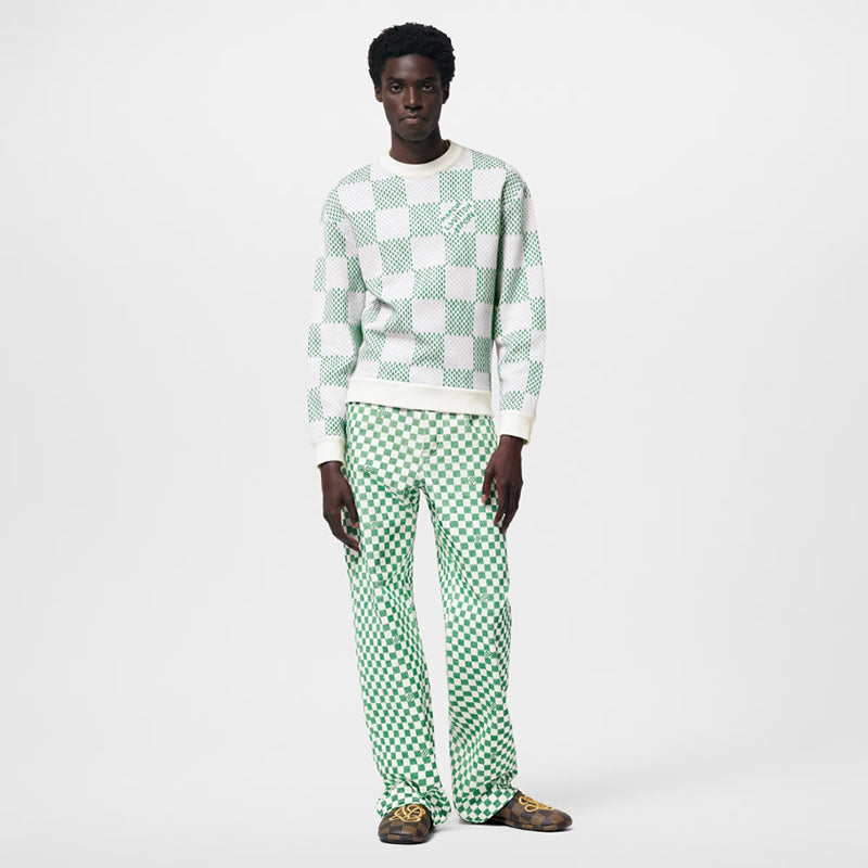 LV ダミエ スウェットシャツ