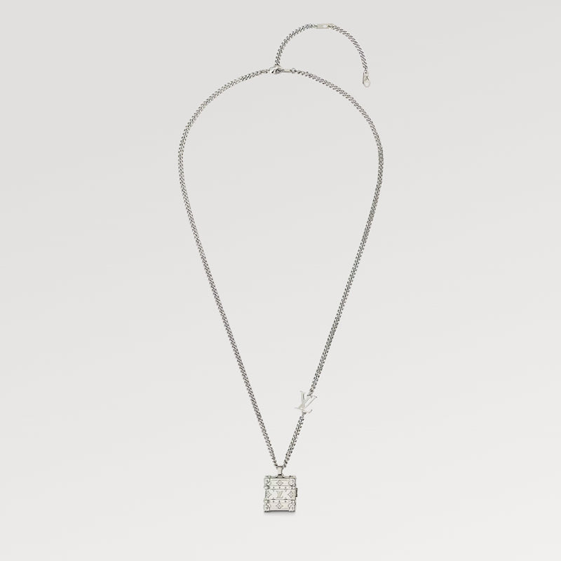 LV トランクロケットペンダントネックレス   Ref：M00527