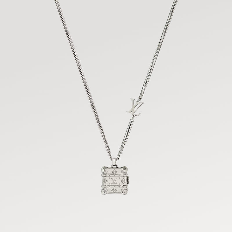 LV トランクロケットペンダントネックレス   Ref：M00527