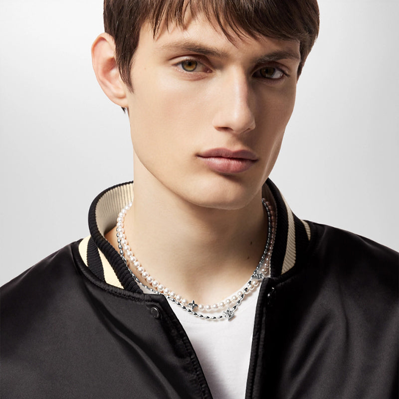 LV ネックレス･パール フュージョン   Ref：M01781