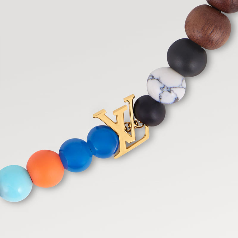 LV サーフィン ビーズ ネックレス   Ref：M01891