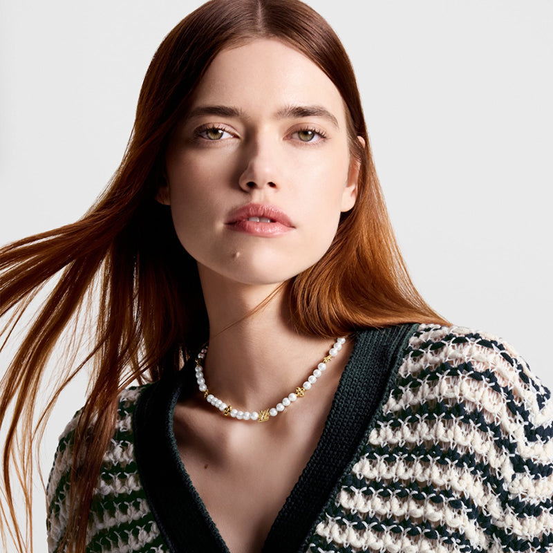 LV ネックレス･マイ LV パール   Ref：M01990