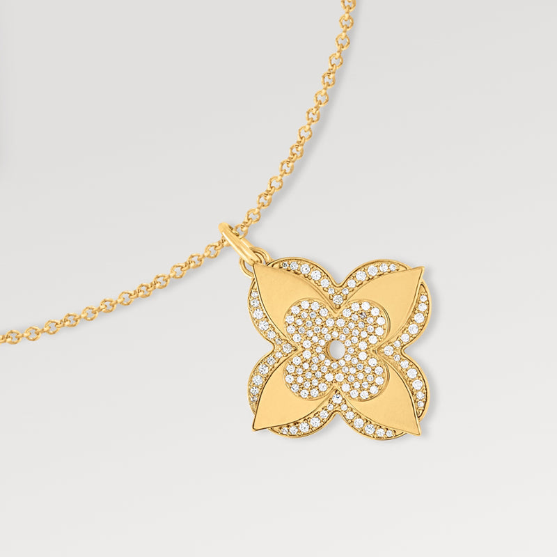 LV LV メダイヨン ネックレス   Ref：M02001