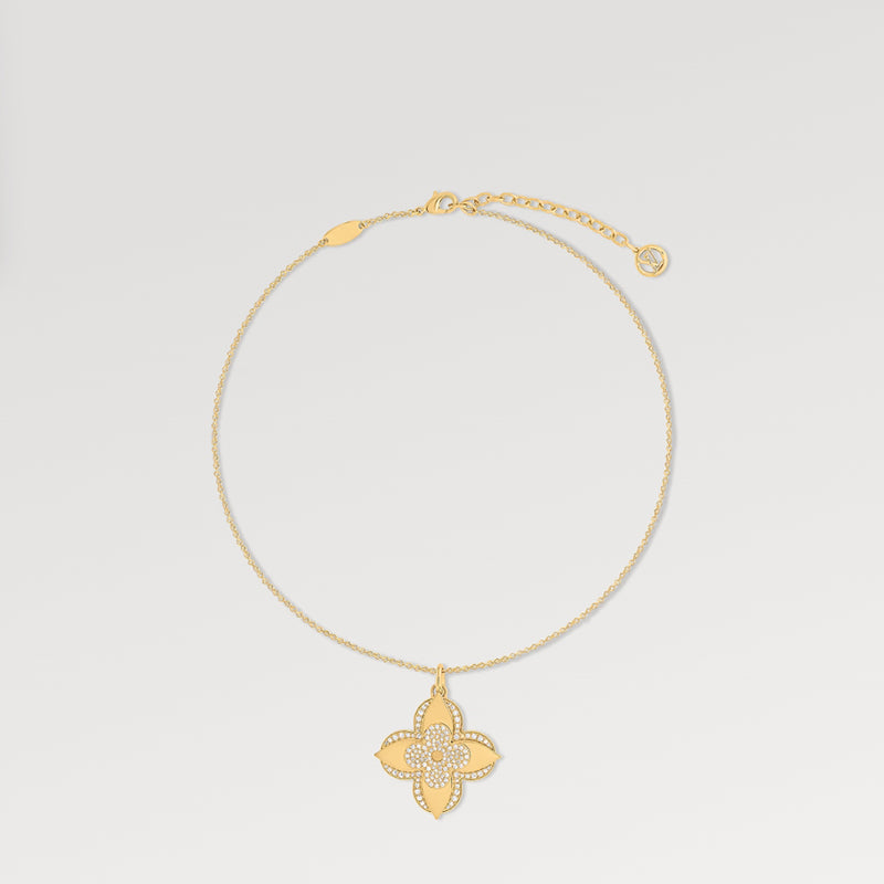 LV LV メダイヨン ネックレス   Ref：M02001