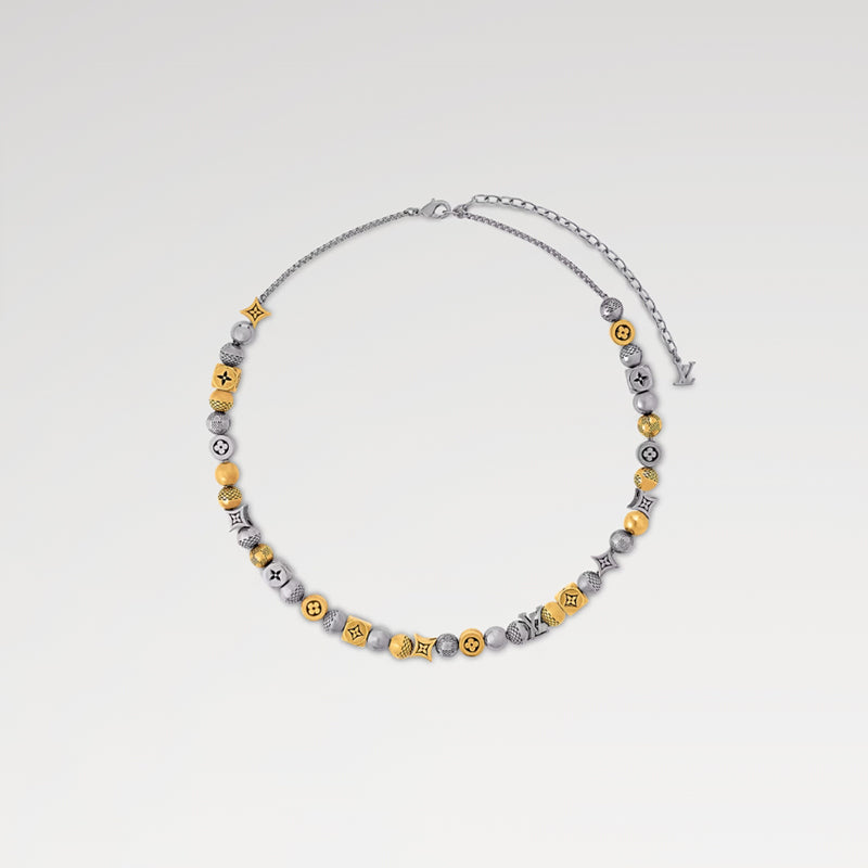 LV ネックレス･ダミエ パーティー   Ref：M02234