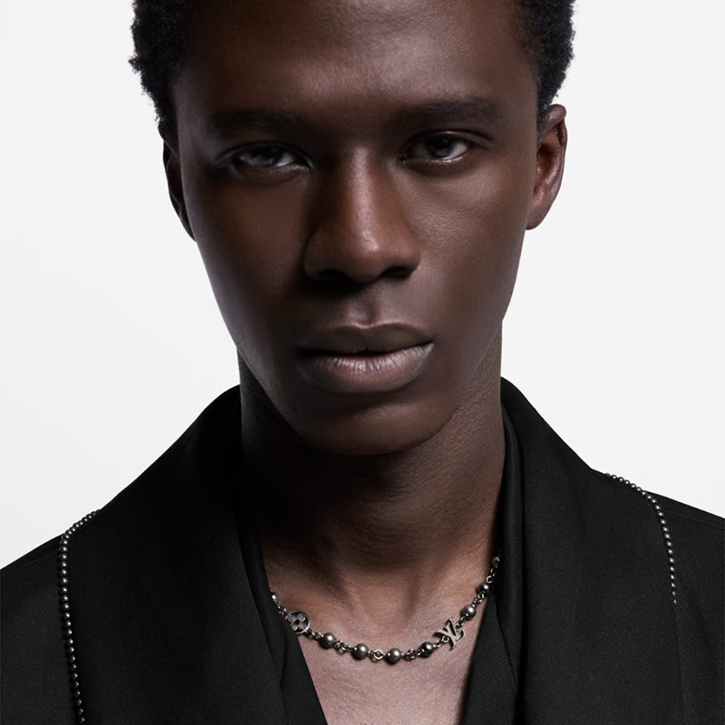 LV ネックレス･LV パール   Ref：M02445