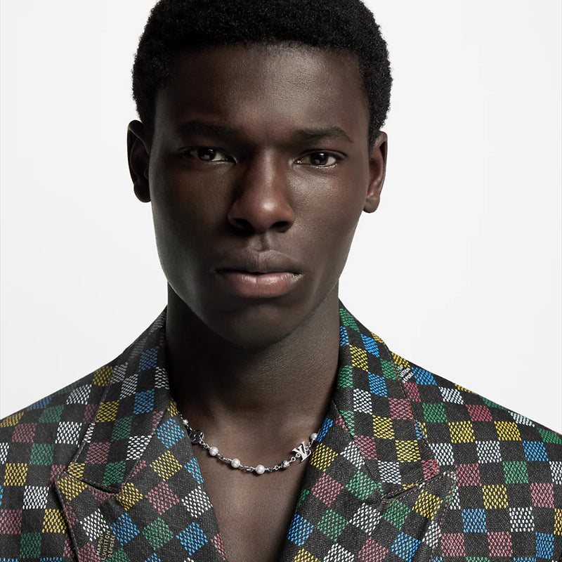 LV ネックレス･LV パール   Ref：M02448