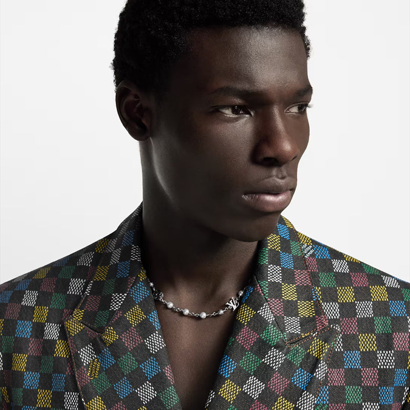 LV ネックレス･LV パール   Ref：M02448